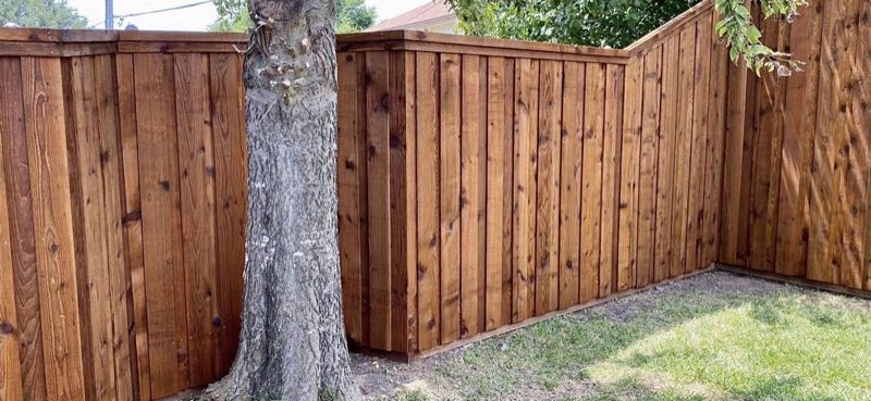 Privacy Fence near Mansfield