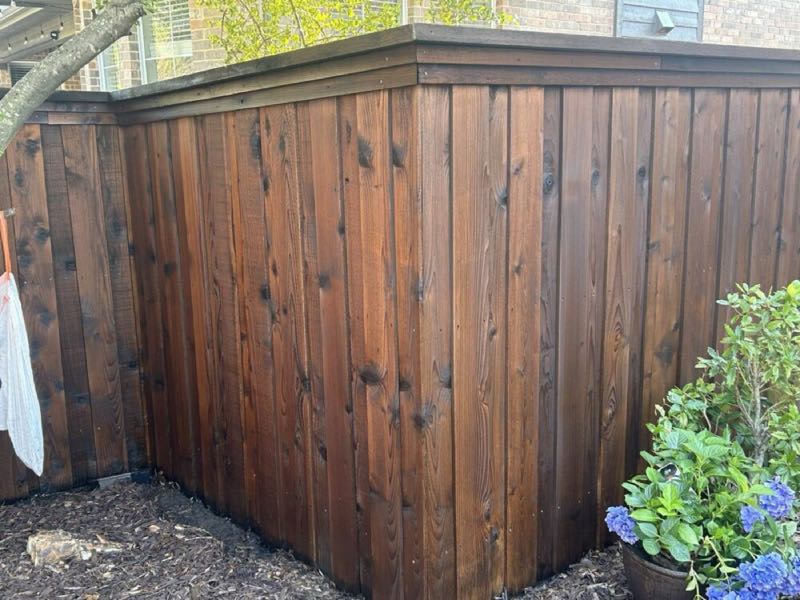 Cedar Privacy Fence in Grand Prairie