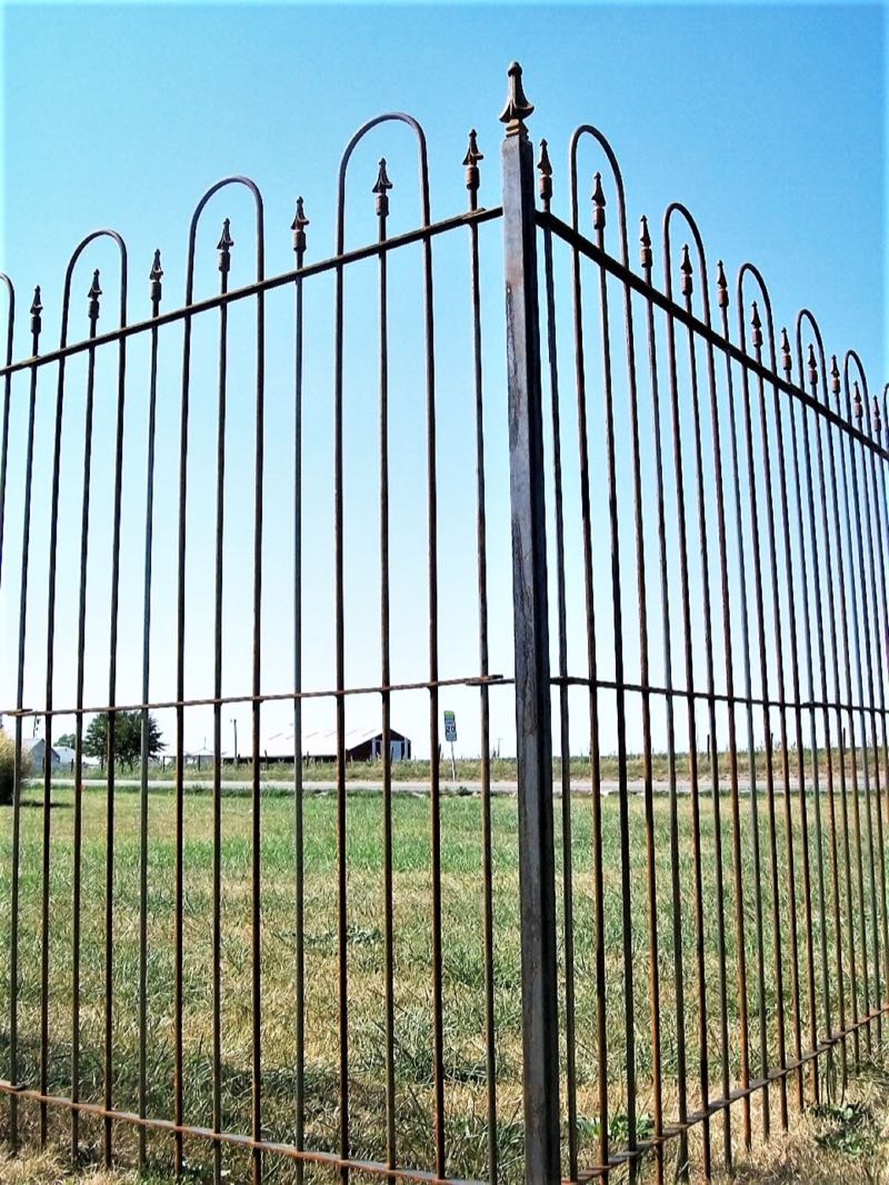 Iron Fence near Cedar Hill