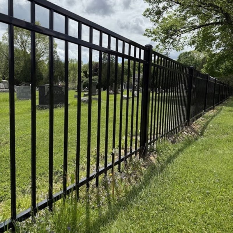 Iron Fence near Mansfield